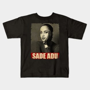 Sade Adu - NEW RETRO STYLE Kids T-Shirt